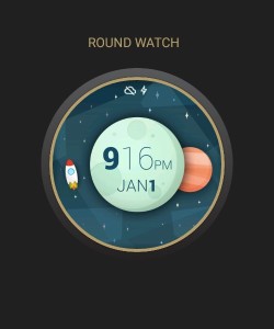 Space And Time Watchface / Playstore